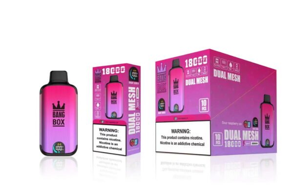 Bang Box 18000 puffs 0% 2% 3% 5% Nicotine LED display Disposable E Cigarettes